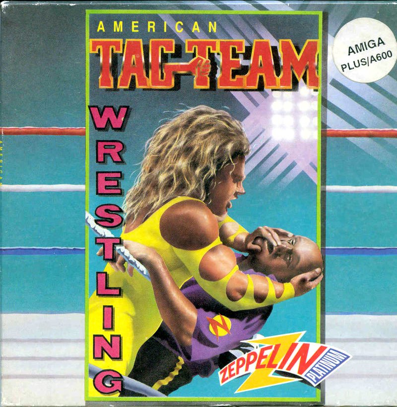 Caratula de American Tag-Team Wrestling para Amiga