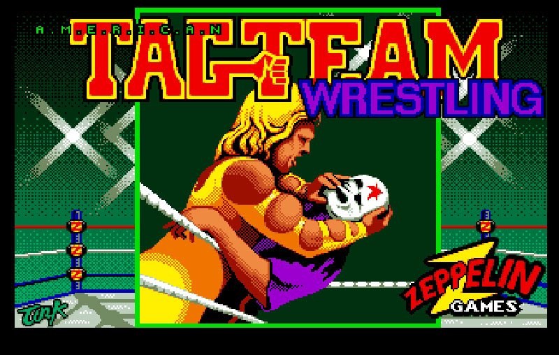 Pantallazo de American Tag-Team Wrestling para Amiga