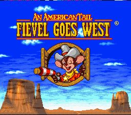 Pantallazo de American Tail: Fievel Goes West, An (Europa) para Super Nintendo