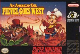 Caratula de American Tail: Fievel Goes West, An para Super Nintendo