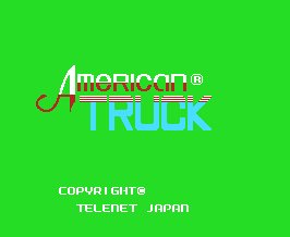 Pantallazo de American Truck para MSX