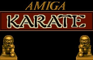 Pantallazo de Amiga Karate para Amiga