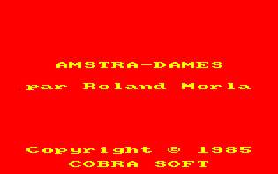 Pantallazo de Amstra' Dames para Amstrad CPC