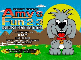 Pantallazo de Amy's Fun-2-3 Adventure para Amiga