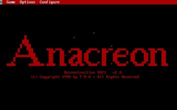 Pantallazo de Anacreon: Reconstruction 4021 para PC