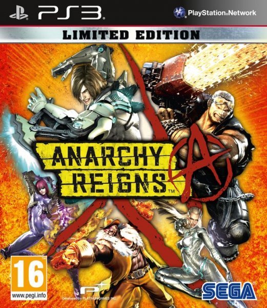 Caratula de Anarchy Reigns Edición Limitada para PlayStation 3