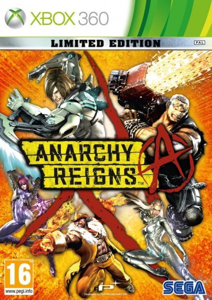 Caratula de Anarchy Reigns Edición Limitada para Xbox 360