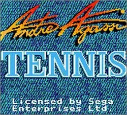 Pantallazo de Andre Agassi Tennis para Gamegear