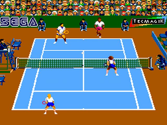 Pantallazo de Andre Agassi Tennis para Sega Master System
