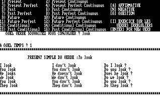Pantallazo de Anglais para Amstrad CPC