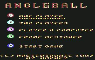 Pantallazo de Angleball para Commodore 64