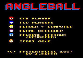 Pantallazo de Angleball para Amstrad CPC