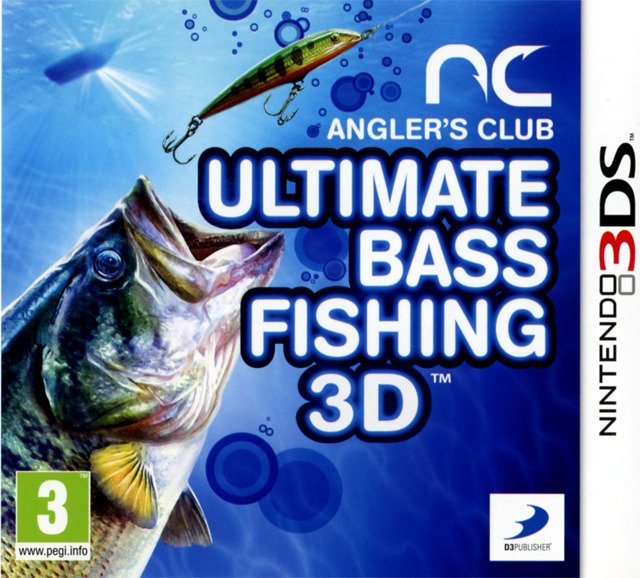 Caratula de Anglers Club: Ultimate Bass Fishing 3d para Nintendo 3DS