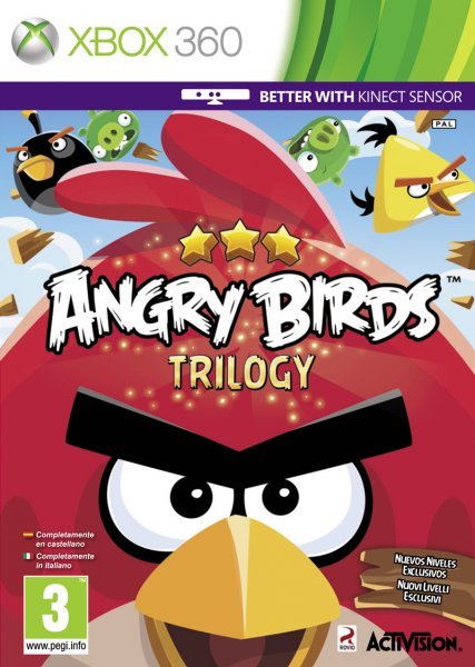Caratula de Angry Birds Trilogy para Xbox 360