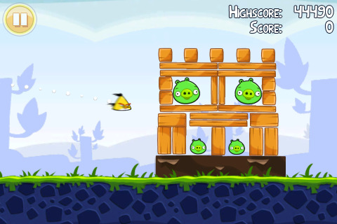 Pantallazo de Angry Birds para Iphone