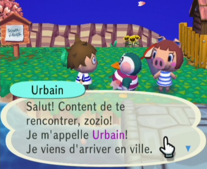 Pantallazo de Animal Crossing: Lets go to the City para Wii