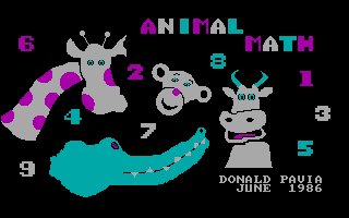 Pantallazo de Animal Math para PC