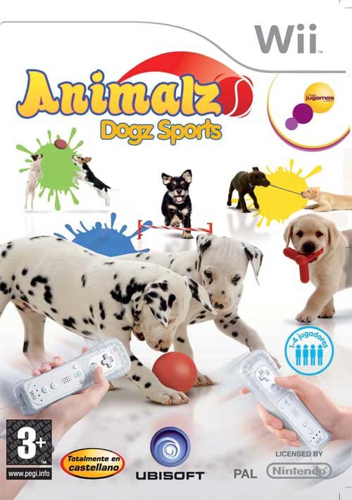 Caratula de Animalz: Dogz Sports para Wii