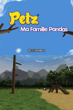 Pantallazo de Animalz: Mis Amigos los Pandaz para Nintendo DS
