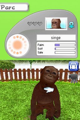 Pantallazo de Animalz: Una Familia de Monkeyz para Nintendo DS