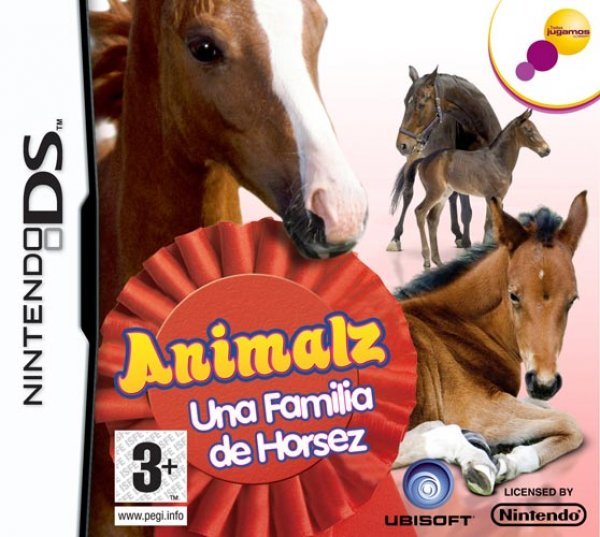 Caratula de Animalz: Una familia de Horsez para Nintendo DS
