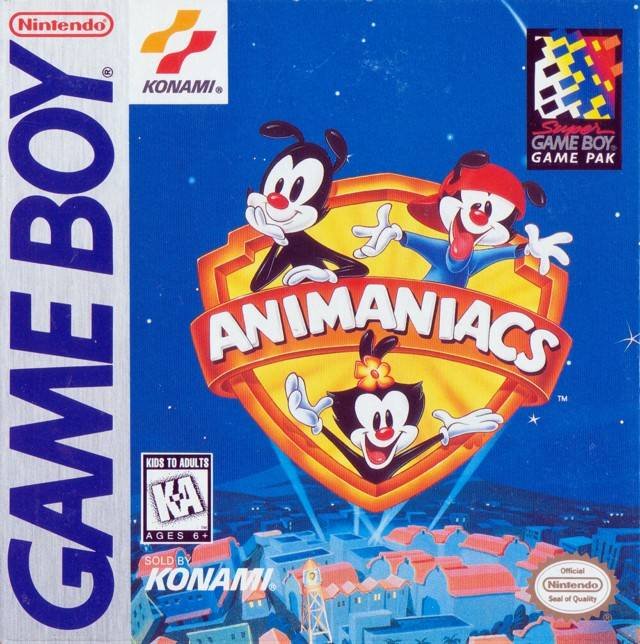 Caratula de Animaniacs para Game Boy