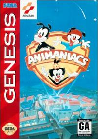 Caratula de Animaniacs para Sega Megadrive