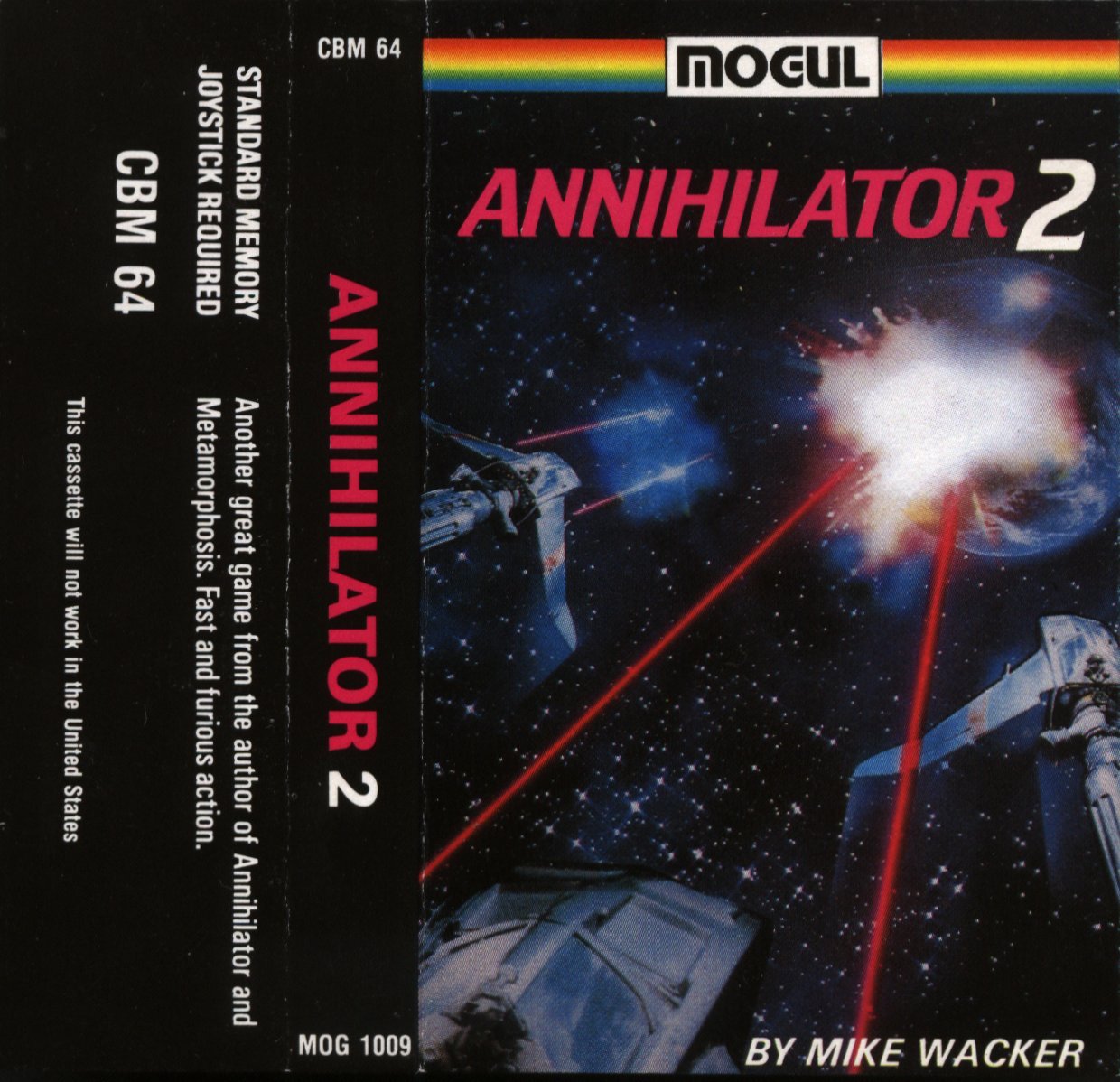 Caratula de Annihilator II para Commodore 64