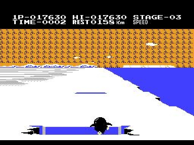 Pantallazo de Antarctic Adventure para Nintendo (NES)