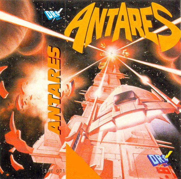 Caratula de Antares para MSX