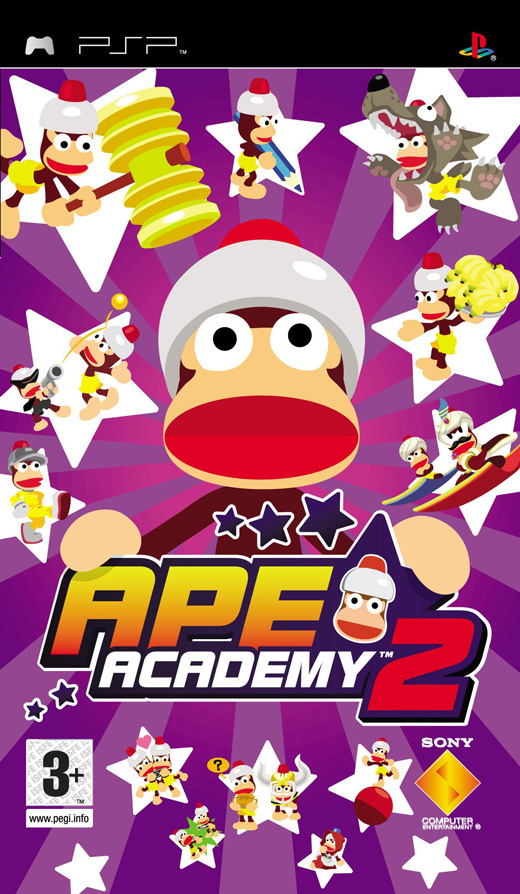 Caratula de Ape Academy 2 para PSP