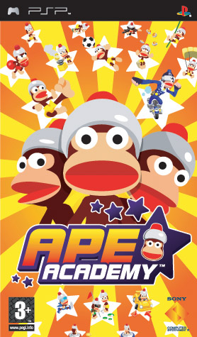 Caratula de Ape Academy para PSP