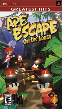Caratula de Ape Escape: On the Loose [Greatest Hits] para PSP