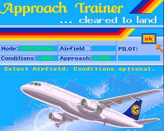 Pantallazo de Approach Trainer para Amiga