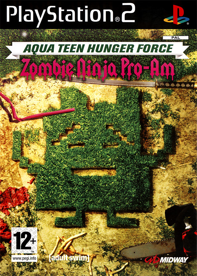 Caratula de Aqua Teen Hunger Force Zombie Ninja Pro-Am para PlayStation 2