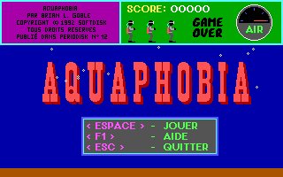 Pantallazo de Aquaphobia para PC