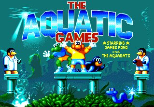 Pantallazo de Aquatic Games, The para Amiga