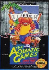 Caratula de Aquatic Games Starring James Pond and the Aquabats para Sega Megadrive