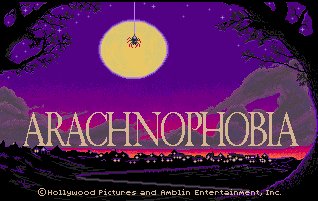 Pantallazo de Arachnophobia para Amiga