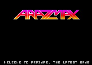 Pantallazo de Arazmax para Amiga