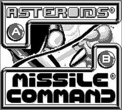 Pantallazo de Arcade Classic No. 1: Asteroids/Missile Command para Game Boy