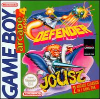 Caratula de Arcade Classic No. 4: Defender/Joust para Game Boy