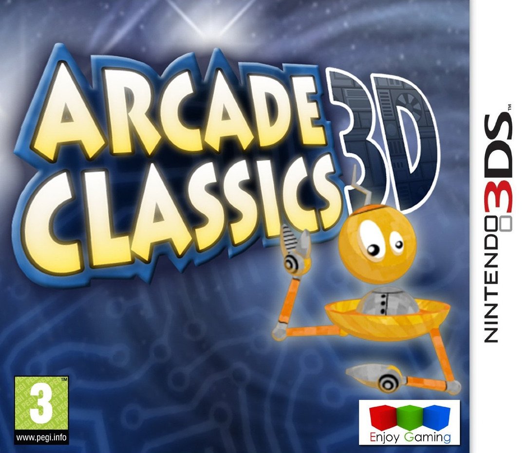 Caratula de Arcade Classics 3D para Nintendo 3DS