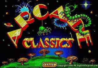 Pantallazo de Arcade Classics para Sega Megadrive