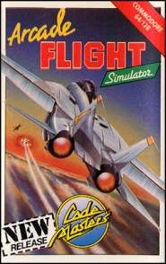 Caratula de Arcade Flight Simulator para Commodore 64