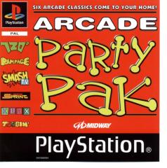 Caratula de Arcade Party Pak para PlayStation