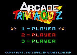 Pantallazo de Arcade Trivia Quiz para Amiga
