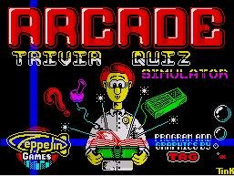 Pantallazo de Arcade Trivia Quiz para Spectrum