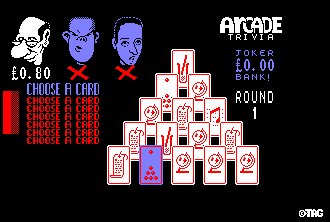 Pantallazo de Arcade Trivia para Amstrad CPC