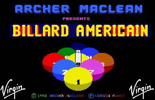 Pantallazo de Archer MacLean's Billard Americain para Amiga